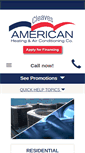 Mobile Screenshot of americanheatingac.com